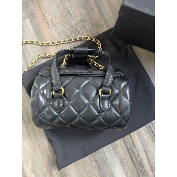 NIB Chanel Makeup Black Crossbody Bag GWP Novelty VIP Gift with Purchase NEW - Picture 5 of 6